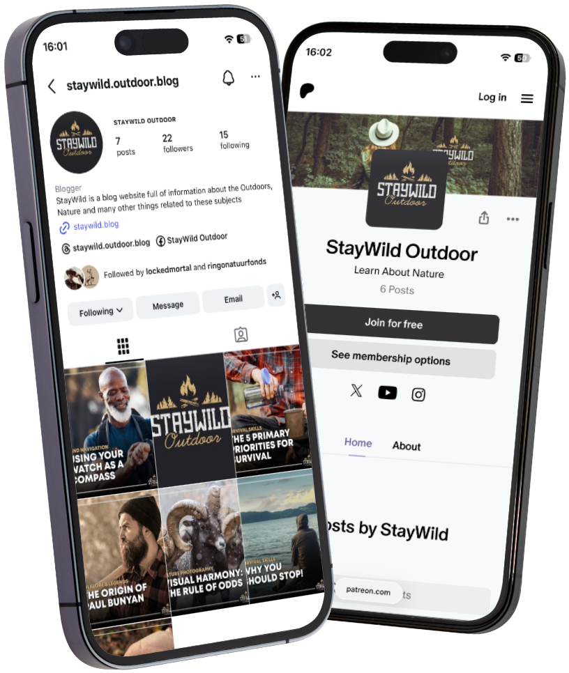 StayWild Outdoor Social Media Accounts